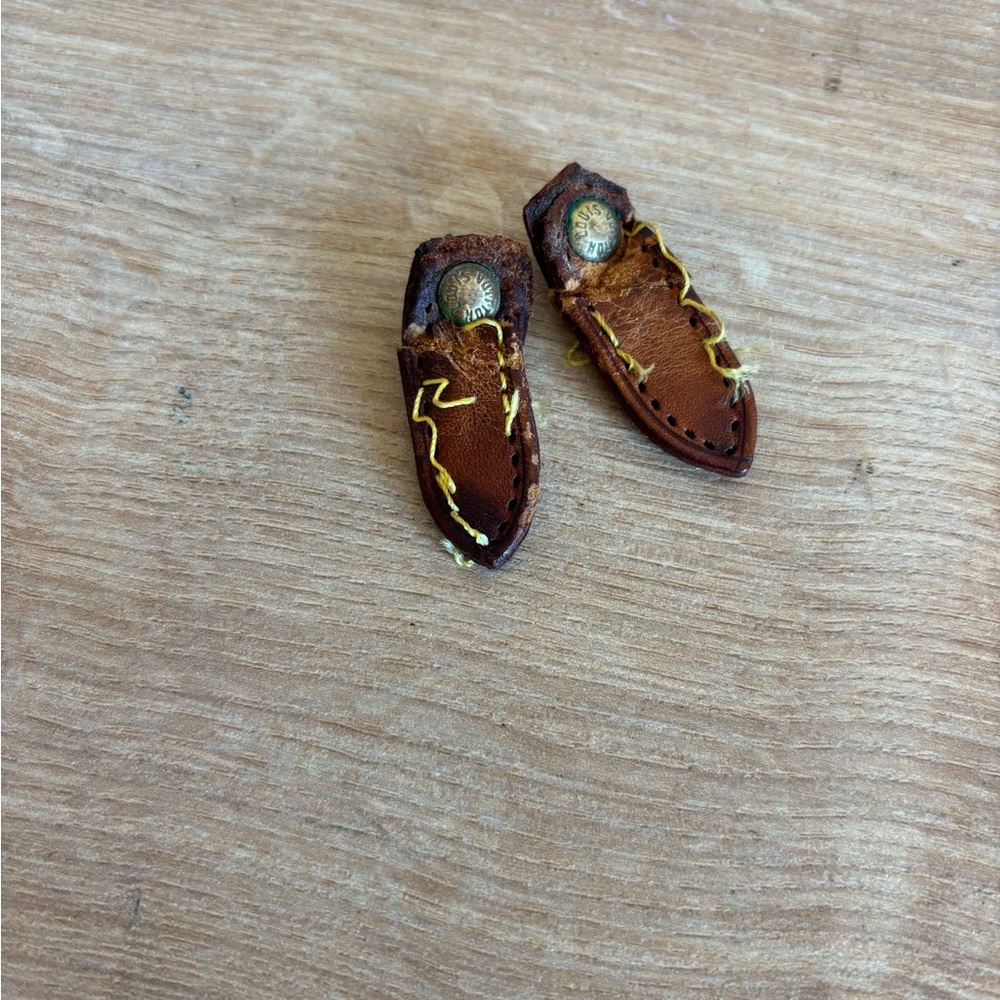 Authentic Louis Vuitton leather tabs and rivets for parts